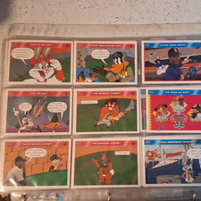 Upper Deck 1992 Looney Tunes Sports Non-Sport Karta kolekcjonerska Partia 300 z naklejkami