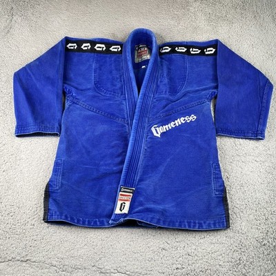 Gameness Gi/Kimono Jacket Adult A0 Blue BJJ Jiu Jitsu MMA (Jacket Only )