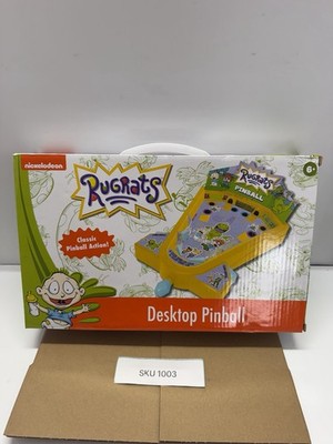 NEW Rugrats Desktop Pinball Nickelodeon Tabletop Game Tommy Reptar In Box