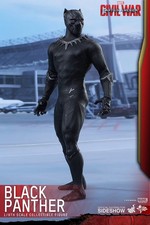 Hot Toys Marvel Black Panther Collectible Figure 1 6 Scale MMS363 Brand New Mint