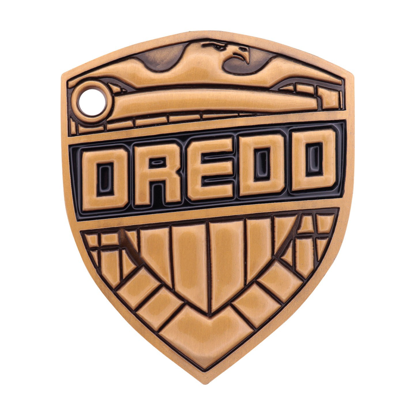 Judge Dredd Badge Replica – 2000 AD Limited Edition Collectible Metal Merch