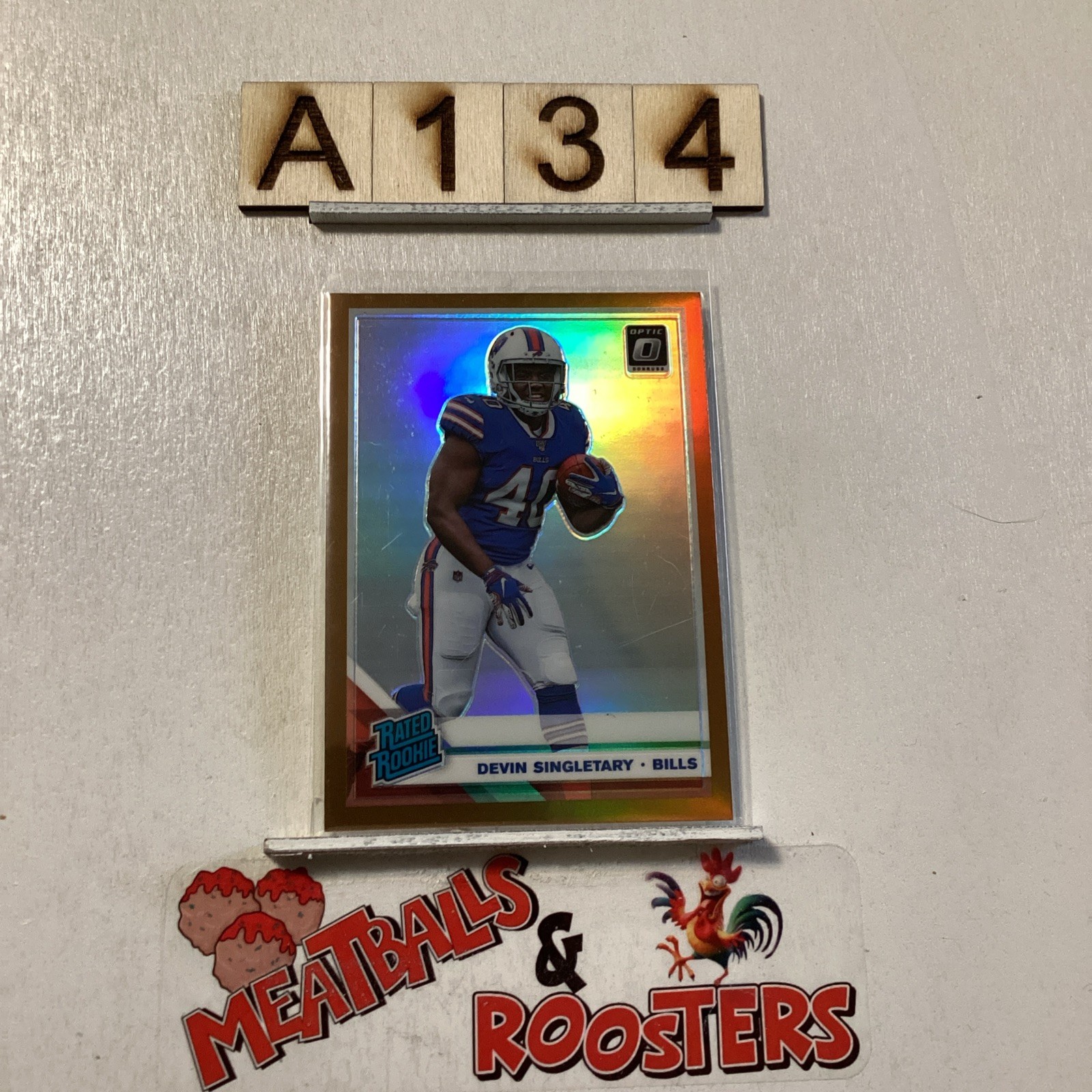2019 Donruss Optic Devin Singletary #178 Rated Rookie Bronze Prizm