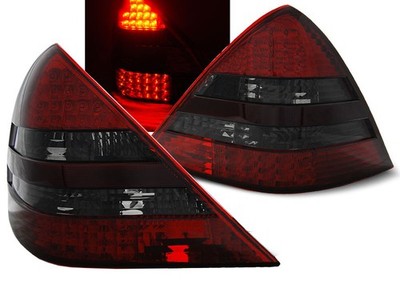 LED rear lights for Mercedes R170 Slk 1996-2001 2002 2003 2004 VR-857 Red Smoke
