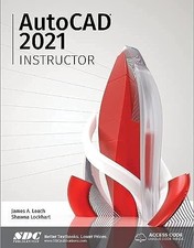 AutoCAD 2021 Instructor - Perfect Paperback - GOOD