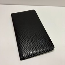 Louis Vuitton Epi Long Wallet Black Leather LO1911 France Auth