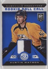 2013 Totally Certified Rookie Roll Call Blue Prime /50 Austin Watson #RR-AW 1o3