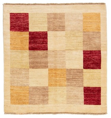 Hand Knotted Area Rug 4'0'' x 4'2'' Traditional Oriental Wool Carpet