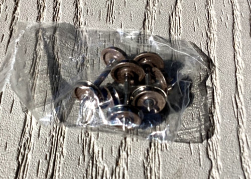 LIFE-LIKE PROTO 1/87 HO SCALE 33" WEATHERED RUSTED LOOK WHEELS  4 AXLES 23207 FS | Zustand: New