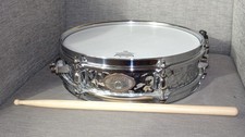 Tama vintage 12x3 Piccolo hammered steel Snare. Top-Klang & top-Zustand!