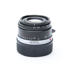 Voigtlander COLOR-SKOPAR 50mm F/2.2 VM Black (for Leica M) -Near Mint- #251