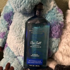 Bath  Body Works Aromatherapy Sea Salt Body Wash Foam Bath Mimosa, 10 OZ