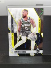 2023-24 Panini Phoenix Fade to Black Damian Lillard #25 White Lazer /150