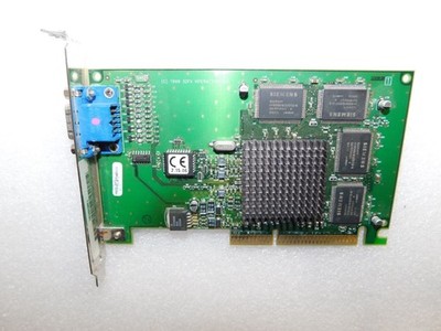 3DFX VELOCITY 100 VOODOO3 1000 8MB AGP VGA VIDEO GRAPHICS CARD ADAPTER