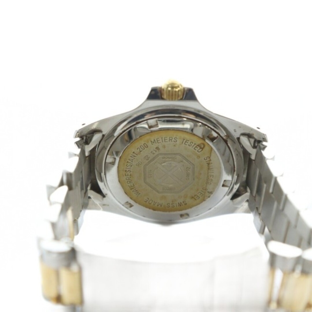 Zodiac 813.22.06 GMT Professional 200M Mens Watch Black Dial Used From Japan Fro image 6