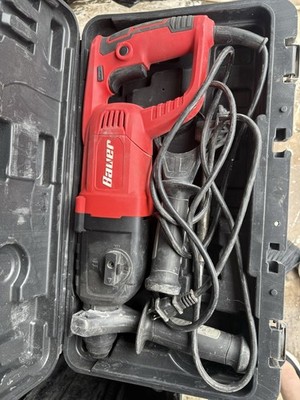 Bauer 1642E-B 1'' SDS Variable Speed Pro Rotary Hammer Drill - 7.3 Amp - 5100 BPM