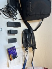 Sony CCD-TR87 Video8 X Camcorder – Powers On, AV Output Tested – Remote Case