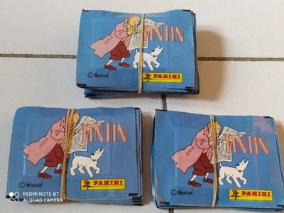 Tintin (1989) - Panini - Lot de 47 Pochettes Fermées - Photo 1/4