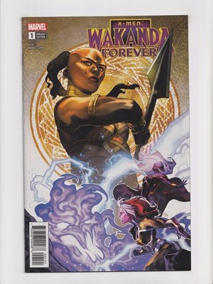 X-Men: Wakanda Forever #1 NM+ Yasmin Putri Connecting Variant 2018 