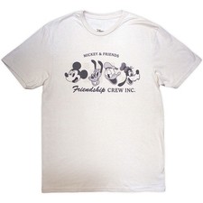 T-shirt uomo Disney Mm Friendship Crew Inc piccola naturale