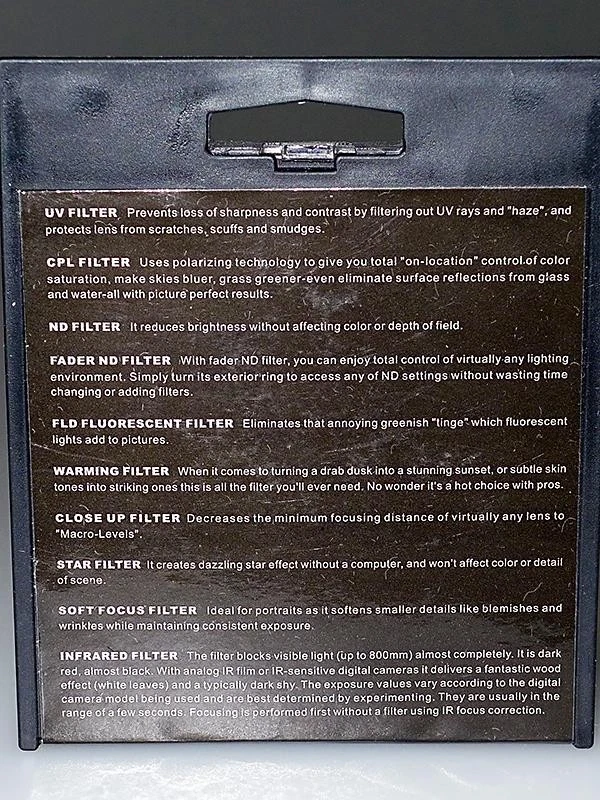 FOTOBESTWAY 77MM HIGH DEFINITION PROFESSIONAL FILTER (WARMING 812) (NIB) - Image 2 of 3