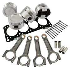 Forged piston and Connecting rod kit + 118mm head stud + MLS decompression Head