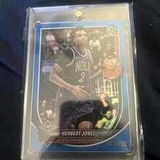 Herbert Jones 2025 Bowman Chrome #BCV-140 Blue Shimmer Refractor 68/150