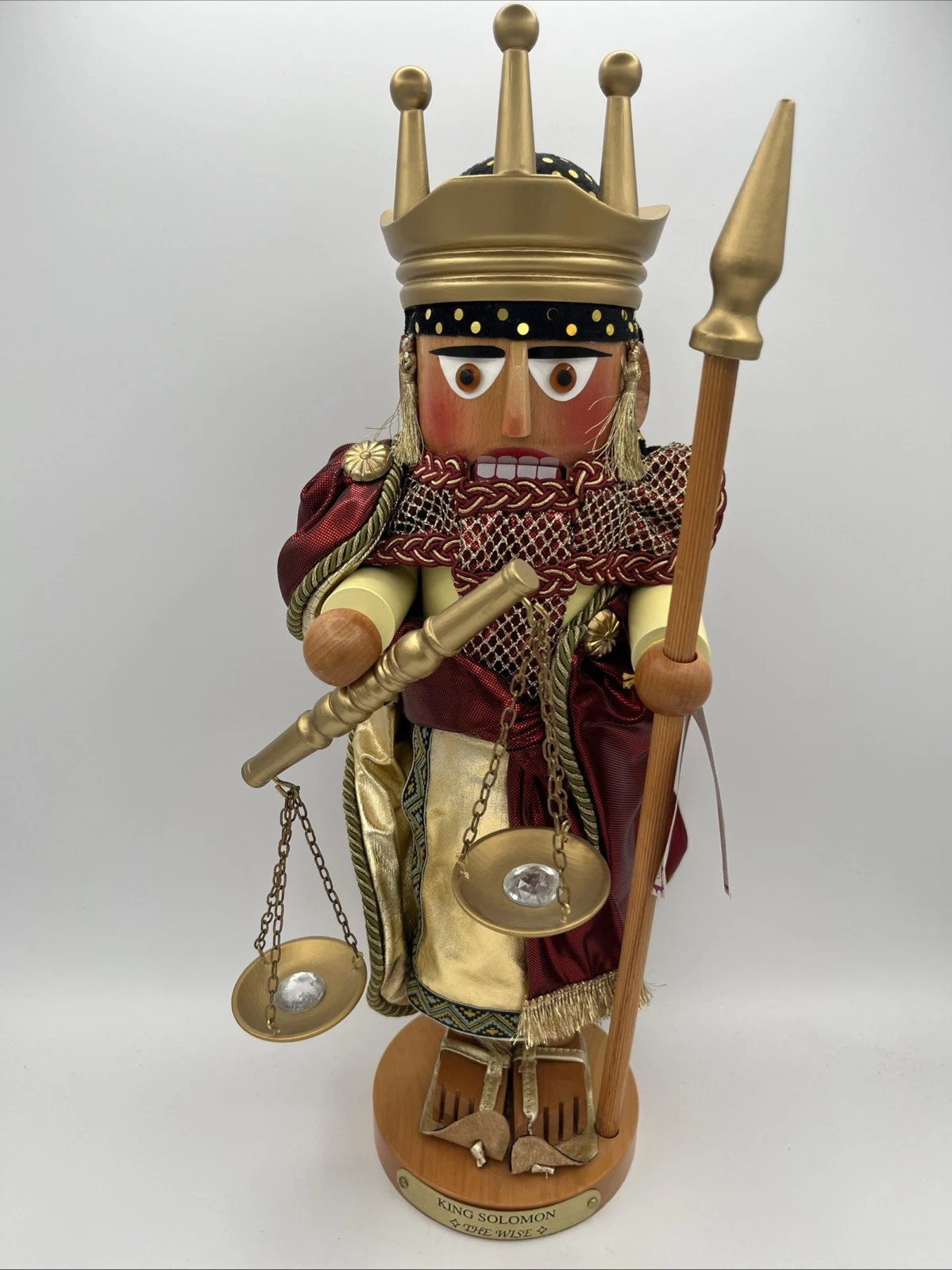 Nutcracker Steinbach King Solomon The Wise Germany Kurt Adler With Box
Opens in a new window or tab