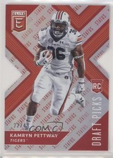2018 Elite Draft Picks Status Red Die-Cut Variation 22/49 Kamryn Pettway 1b9b