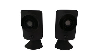 Lot of 2 SimpliSafe SSCM2 HD Wired Indoor Security Camera with Built-in Privacy