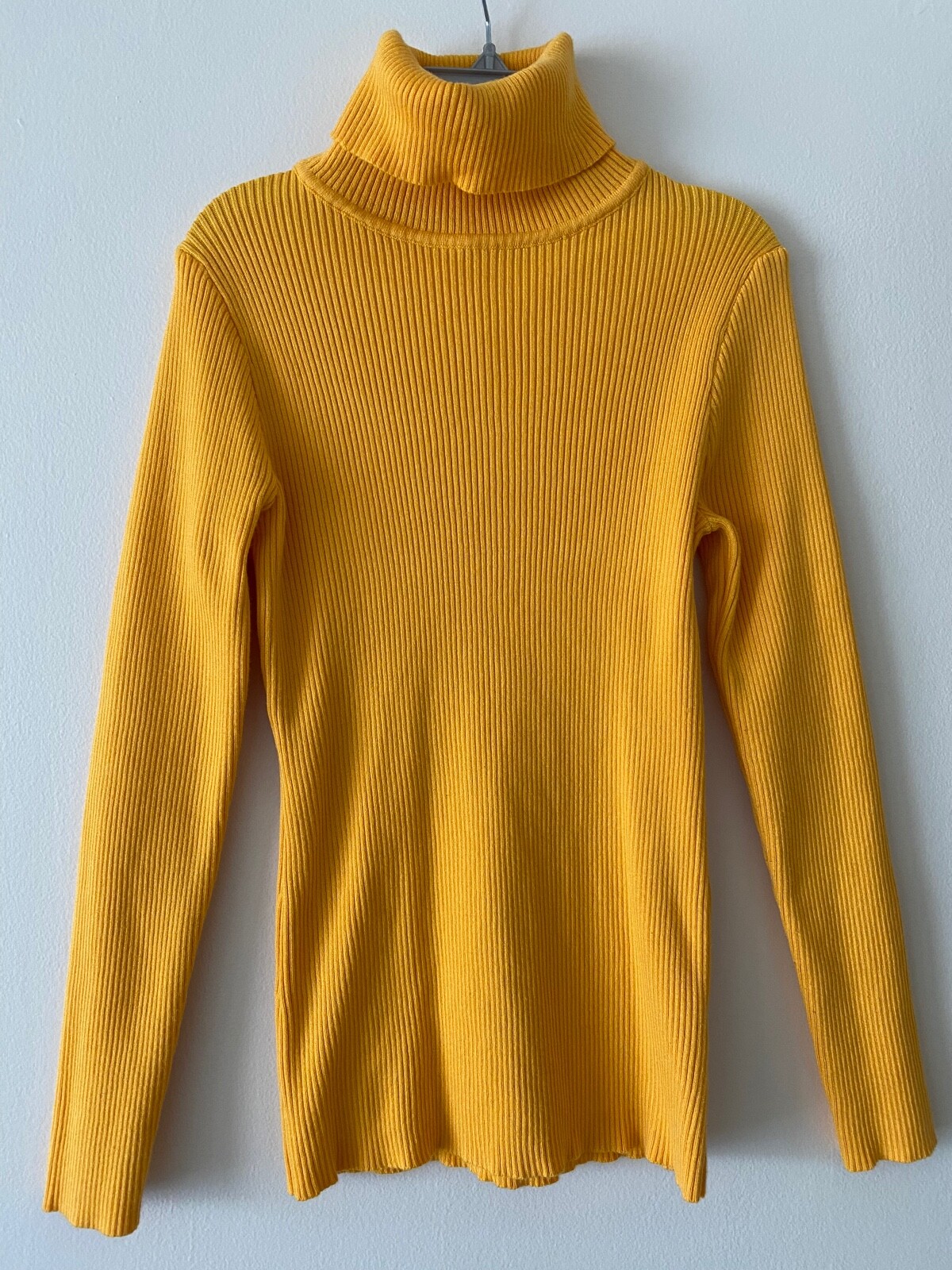 Nine Bull Women's Stretch Turtleneck Pullover Knit Sweater Stripe, size S