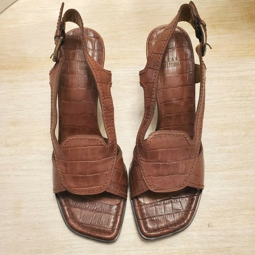 New Stuart Weitzman Block Heel Slide 