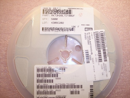 Menge (5000) 10K Ohm 1/4W 1% 1206 DICKSCHICHT CHIP WIDERSTÄNDE RK73H2BLTD1002F KOA  - Bild 1 von 2