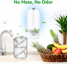 8 Pack Flying Insect Trap Refills Compatible with ZEVO, Indoor Fruit Fly Refi