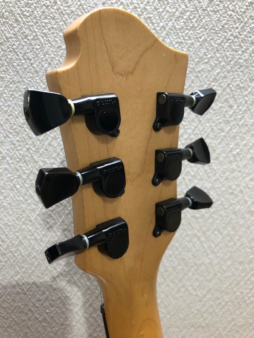 Burny LS-55S BMB レスポールタイプ w/Case] Burny Electric Guitar LS-55S Les Paul type Black