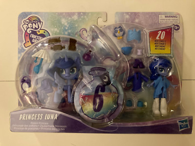 MLP G4 Reveal Potion Princess Luna figures Equestria Girls Minis Fashion Squad