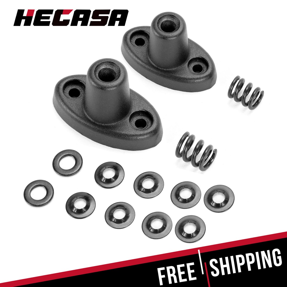 1964 -1972 Gm Sun Visor Rubber Tips 1969 Mustang Sun Visor Rubber Tips For 1964-1972 GM Cars - Vinyl Specialties Set, Part VSO0012 Replacement Sun Visor - Foto 10