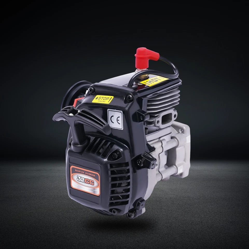 1/5 Scale Rc Car 32cc 4 Bolts Gas Engine For Rovan Hpi Baja 5T 5B King Motor US - Image 2 of 4