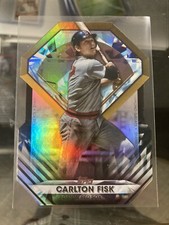 2022 Update Diamond Greats Die Cut Black #DGDC-69 Carlton Fisk /299