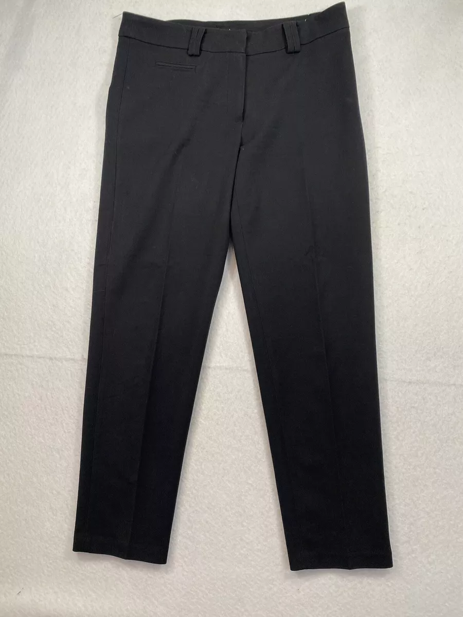 David Ash Collection Black Dress Pants Size 8 Women's Thin Leg