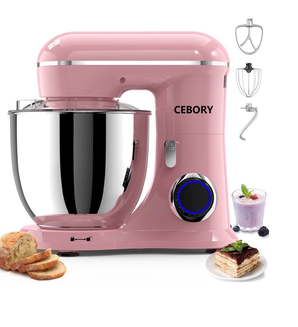 6 Qt Powerful Stand Mixer for Baking & Cooking  -image