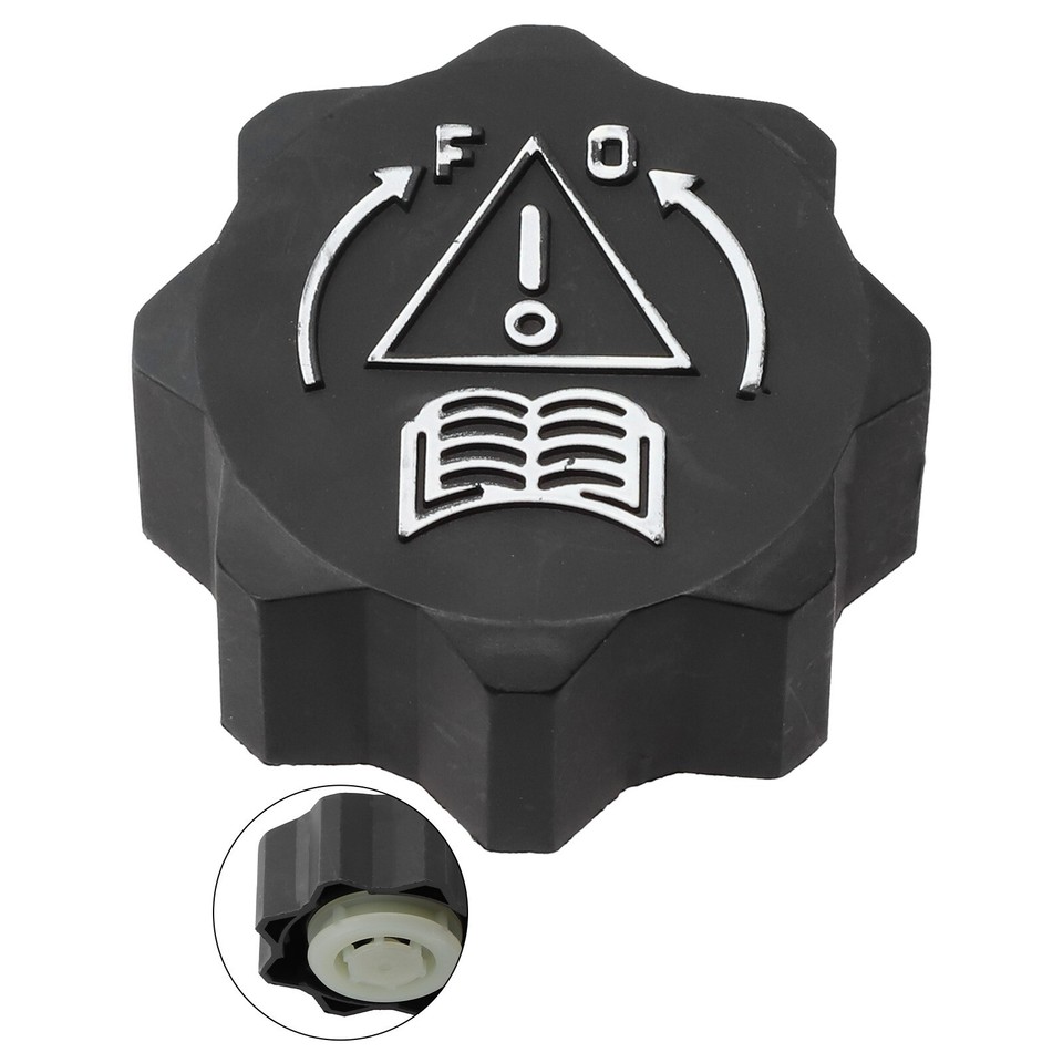 Radiator Expansion Parts Water Tank Cap 1pc Black Plastic New Practical