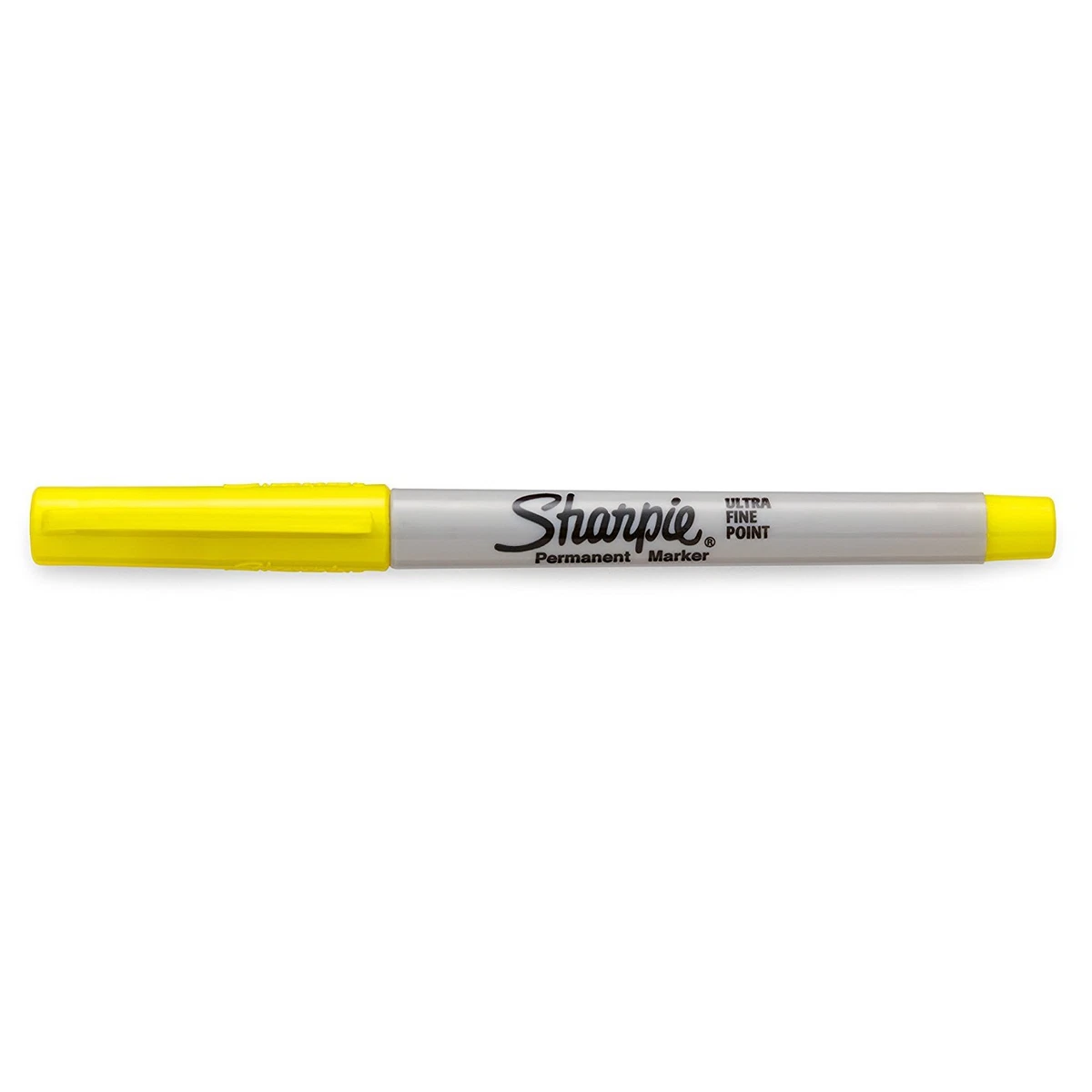 Sharpie Permanent Marker, Ultra Fine Point, Supersonic Yellow, 1-Count