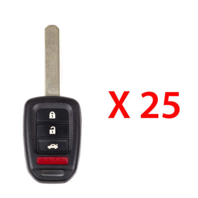 #ad #ad New Replacement for Honda 2013 2015 Remote Head Key Fob 4B MLBHLIK6 1T 25 Pack $215.82
