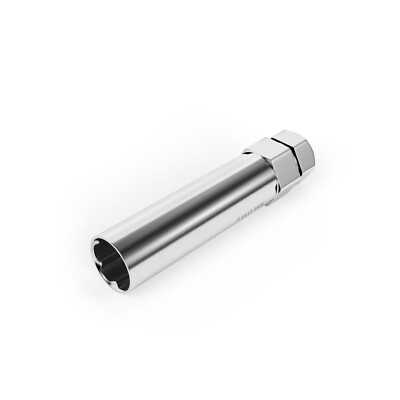 (1) Chrome Socket Key Tool for 6 spline Lug Nuts | 19mm, 3/4'', 21mm, 13/16'' Hex