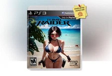The Tomb Raider Trilogy - PS3 SEXY Cover Art Lara Croft With Case｜NO GAME