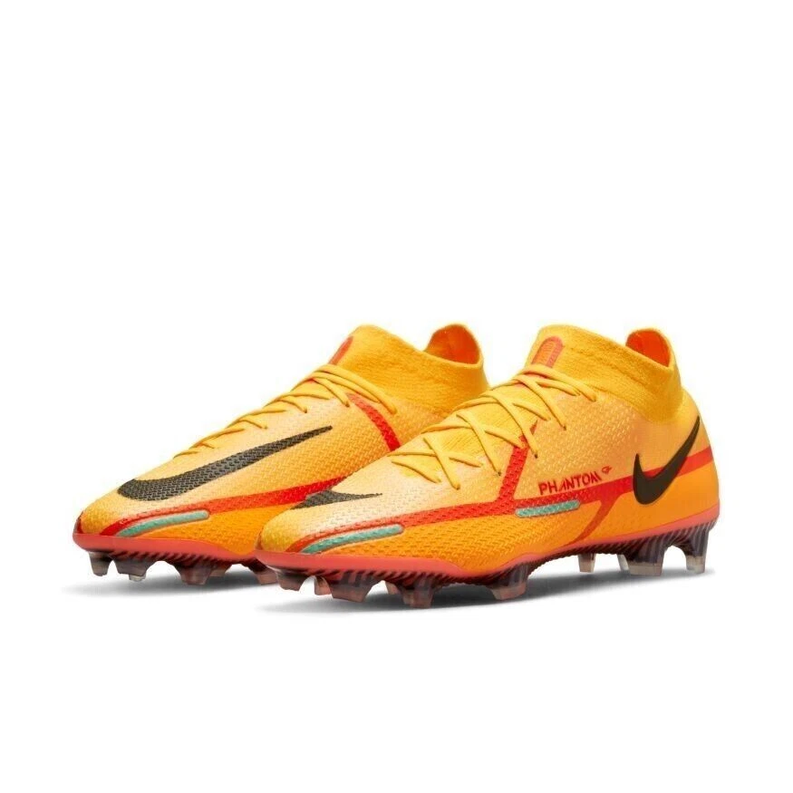Orange football cleats 2025 size 7