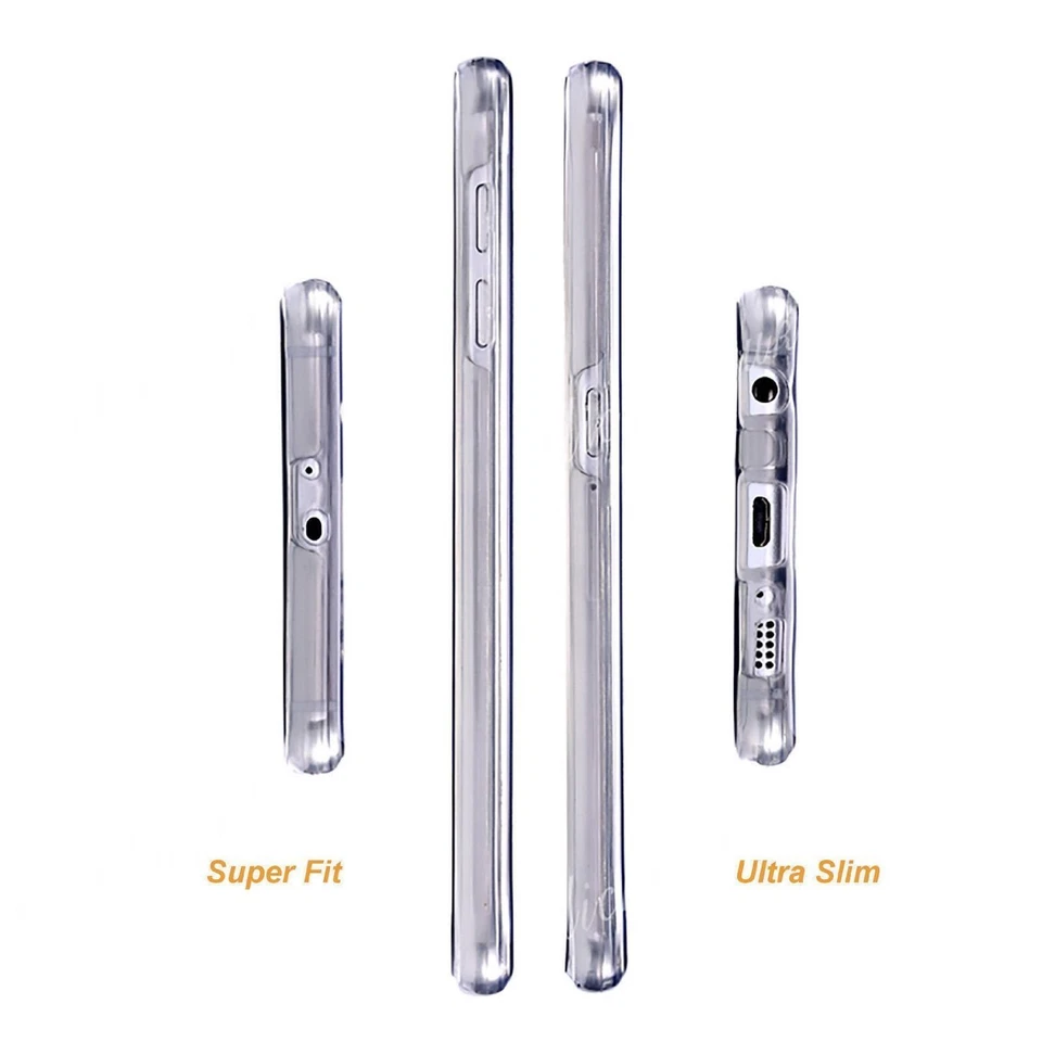 Pour Samsung Galaxy A3 2017 Coque Gel 360 avant + Arrière Protection INTEGRAL - Photo 4/4