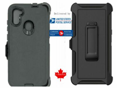 For Samsung Galaxy A11/A21 Hybrid Rugged Holster/Case(Clip Fit