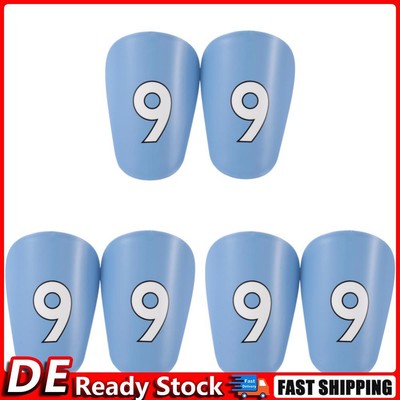 2pcs Mini Soccer Shin Guards Football Shin Pads Protective Equipment (S) DE