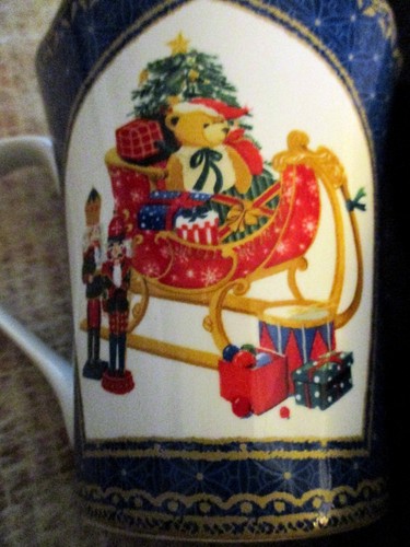 Christmas Robert Stanley Home Collection Mug Nutcracker Santa Sled ...